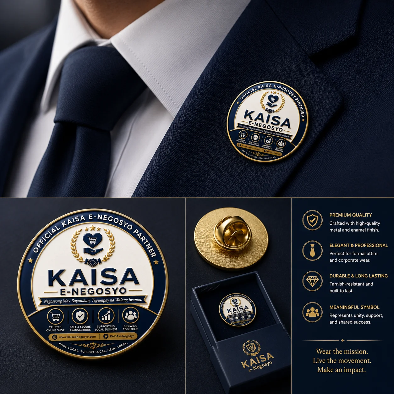 KAISA Collar Pin