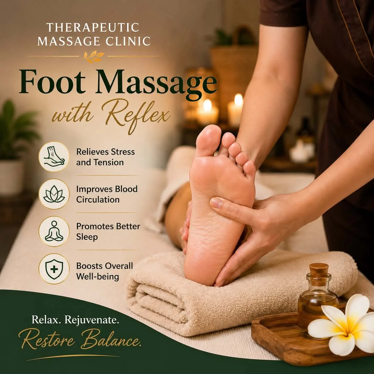 Foot Massage with Reflex